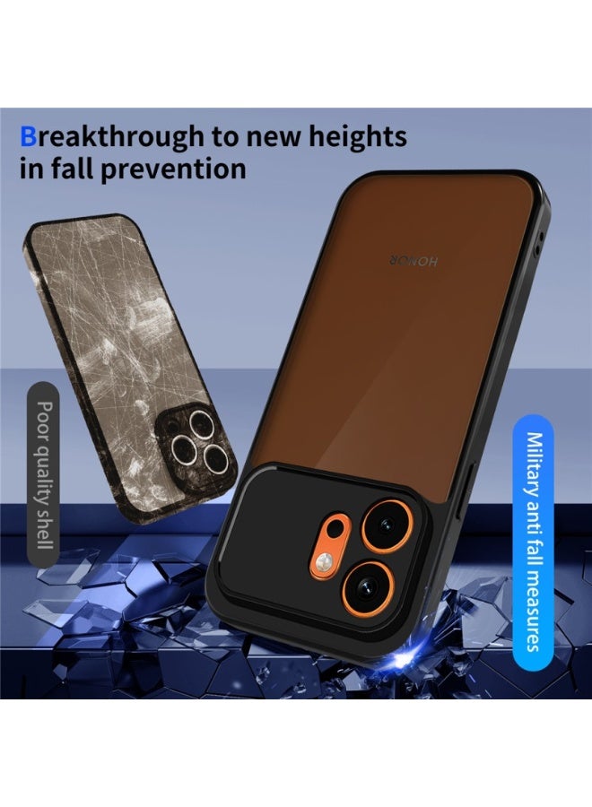 Tm Honor 600 Case TM Semi-Transparent Cover | Shockproof Protective Case with Camera Protection, Slim Lightweight Design - Image 2