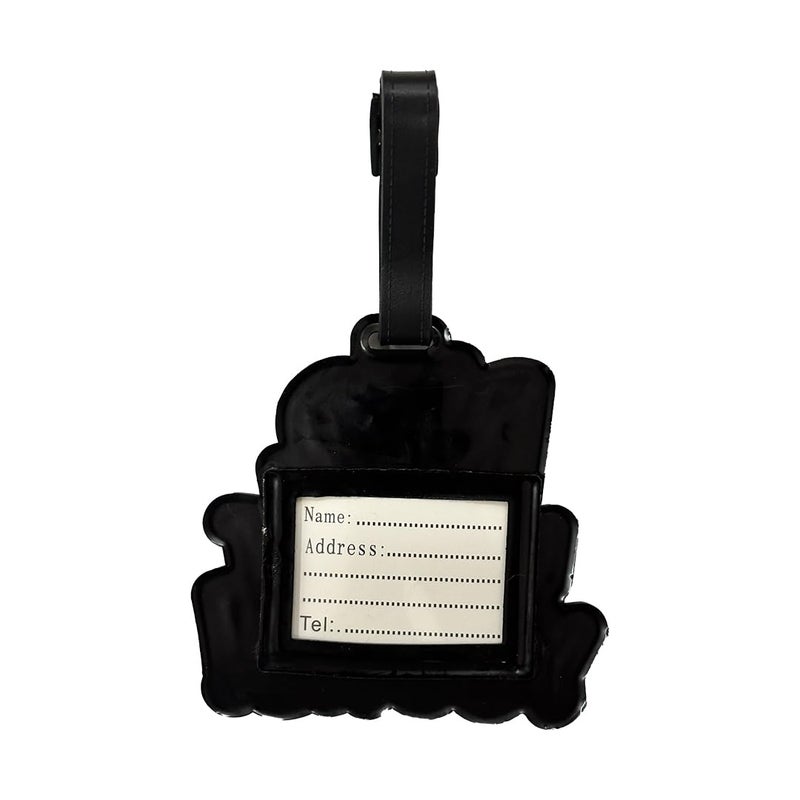 Eitheo Luggage Tags for Kids Luggage Tags with Name & Address Label | Silicone Luggage Tags for Suitcases, Tags for Travel Bags/School Bags Identification tag Colorful Multi (No its Not Your) - Image 5