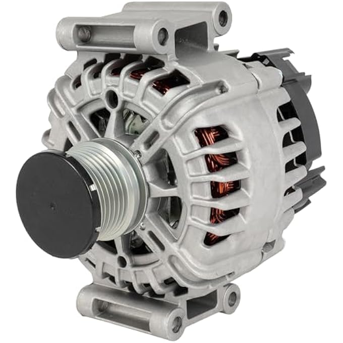 ROADFAR New Alternator Compatible 2012-2015 for Mercedes-Benz for C250 Base 1.8L,2012-2014 for Mercedes-Benz for C250 Luxury/Sport 1.8L,2012-2015 for Mercedes-Benz for SLK250 Base 1.8L, OE 11716 - Image 1