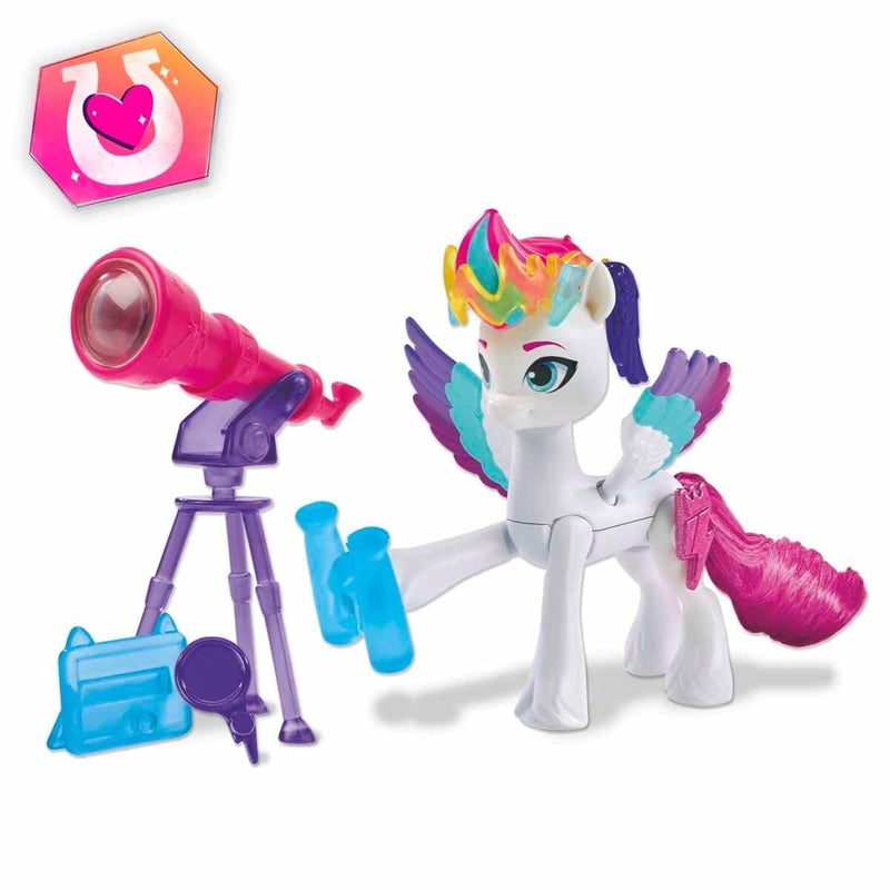 My Little Pony: Make Your Mark Cutie Magic Zipp Storm - 3-Inch Hoof to Heart with Surprise Accessories, for Kids Ages 5 and Up - Image 4