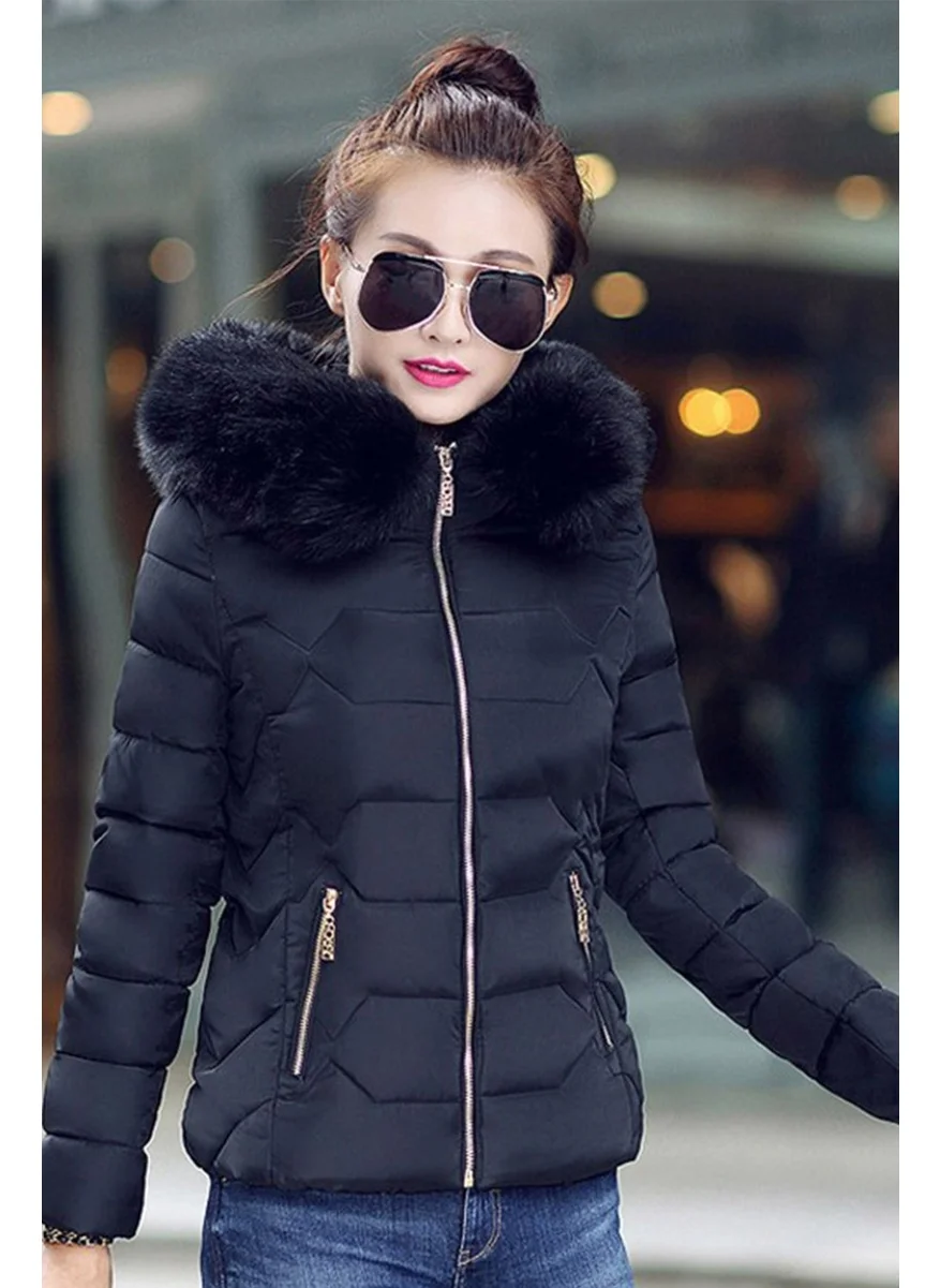 Barbora Daily Furry Puffer Women's Coat