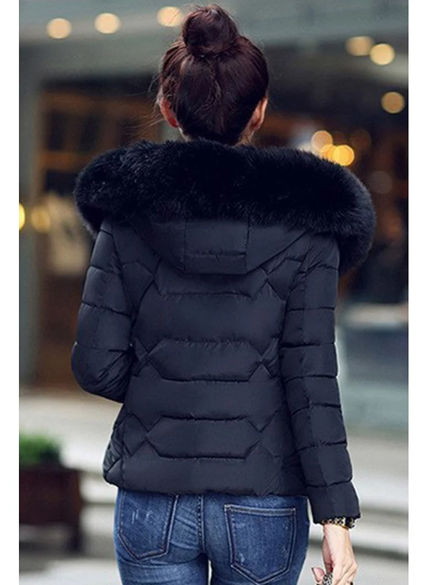 Barbora Daily Furry Puffer Women's Coat