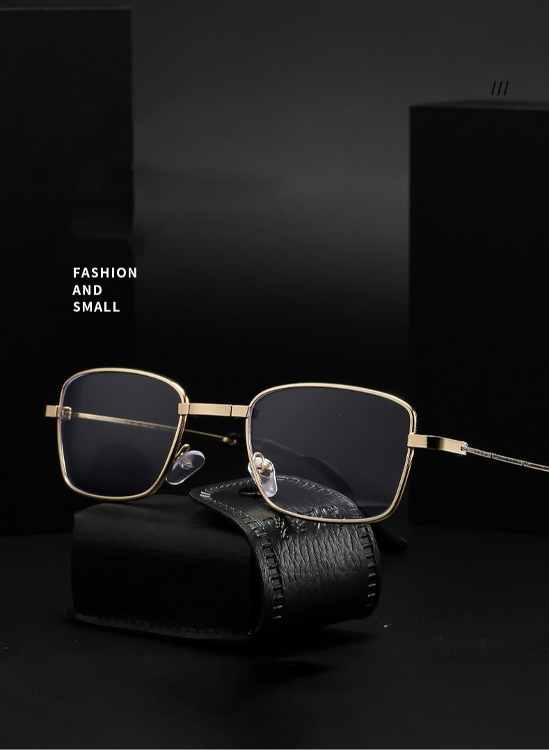 ميون نظارات قراءة قابلة للطي، نظارات مضادة للضوء الأزرق، نظارات ثنائية البؤرة للمسافات القريبة والبعيدة للرجال والنساء - Image 1