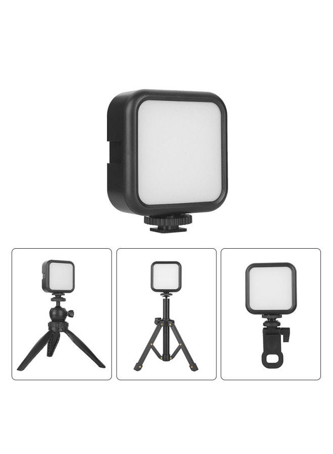Hot Shoe Mouth Fill Light Extension Clip Mobile Phone Live Photo Video Conference Pocket Light Mini Small Portable Rechargeable Light-Specifications:Cantilever Lock Hose + Pocket Light  - Image 5