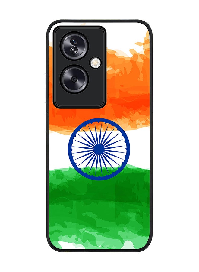 Stylizedd Rugged Black Edge Case for OnePlus Nord N30 SE, Slim fit Soft Case Flexible Rubber Edges Anti Drop TPU Gel Thin Cover - Blue Chakra - Image 1