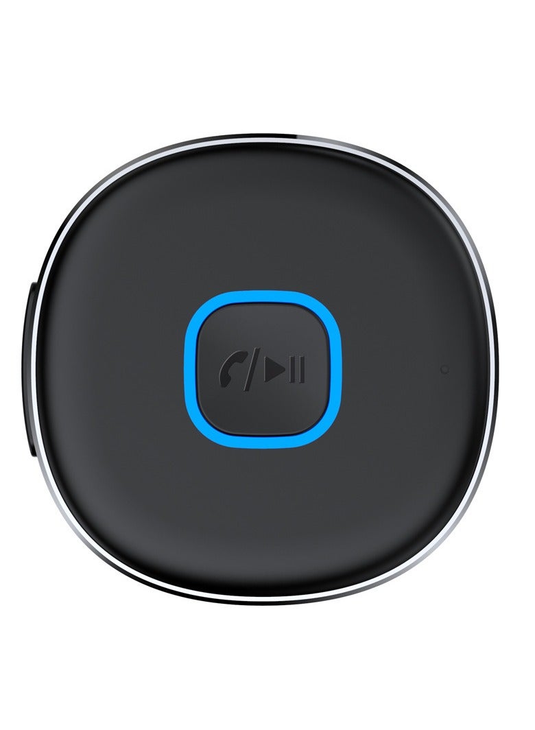 Bluetooth Adapter, Mini AUX Bluetooth 5.0 Receiver for Music Streaming, Hands-free Calls, Dual Connection, 12H Playtime, Car Bluetooth Aux Adapter, Home Stereo, Wired Headphones, Speaker  - Image 2