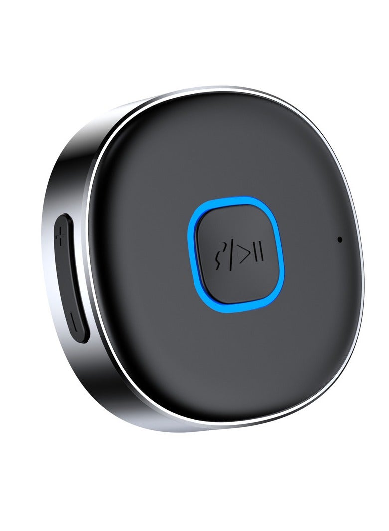 Bluetooth Adapter, Mini AUX Bluetooth 5.0 Receiver for Music Streaming, Hands-free Calls, Dual Connection, 12H Playtime, Car Bluetooth Aux Adapter, Home Stereo, Wired Headphones, Speaker  - Image 3