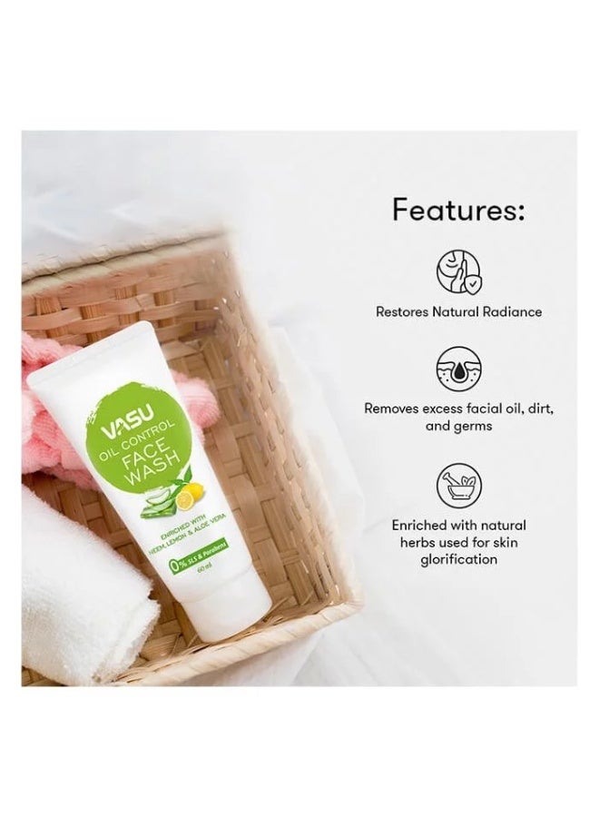 فاسو غسول الوجه للتحكم بالزيوت 60 مل - Image 3