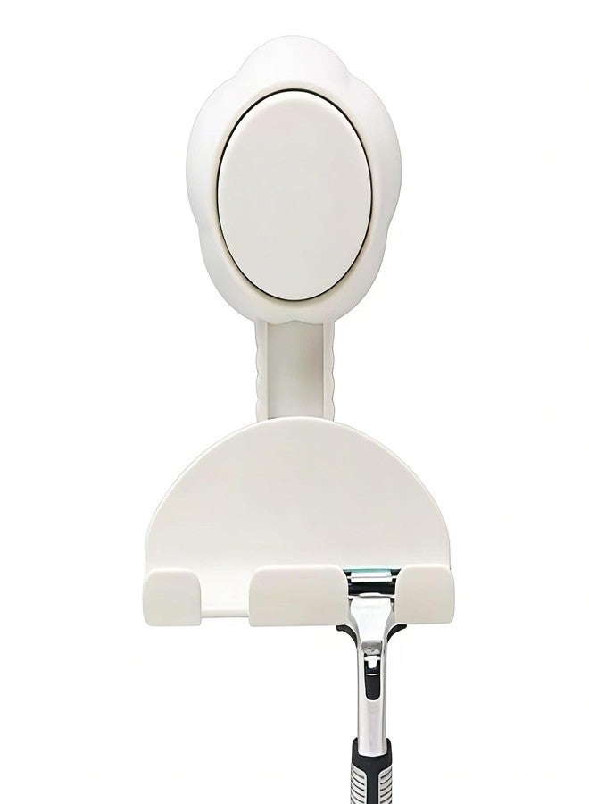 Dancepanda Suction Cup Hooks for Shower,Razor Holder for Shower Hanger Hooks for Inside Shower - Image 1