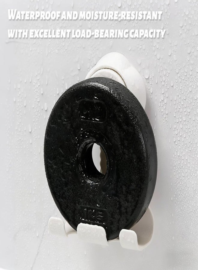 Dancepanda Suction Cup Hooks for Shower,Razor Holder for Shower Hanger Hooks for Inside Shower - Image 4