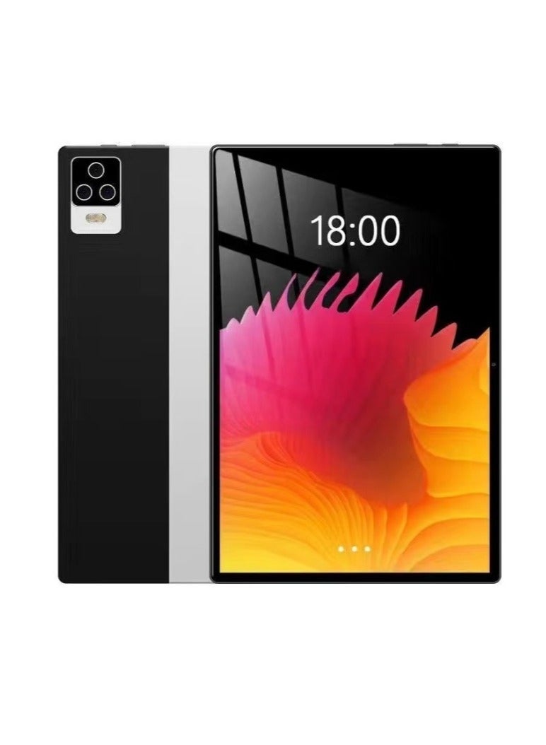 AROAQ P71 Gaming Tablet, 800mah Battery Wifi Tablet With 3 Cameras, Octa Core Processor Large Screen Android Tablet, Lightweight Portable Touch Pad For Movies Gaming, (Black And Silver, 6GB RAM And 128GB ROM) - Image 1