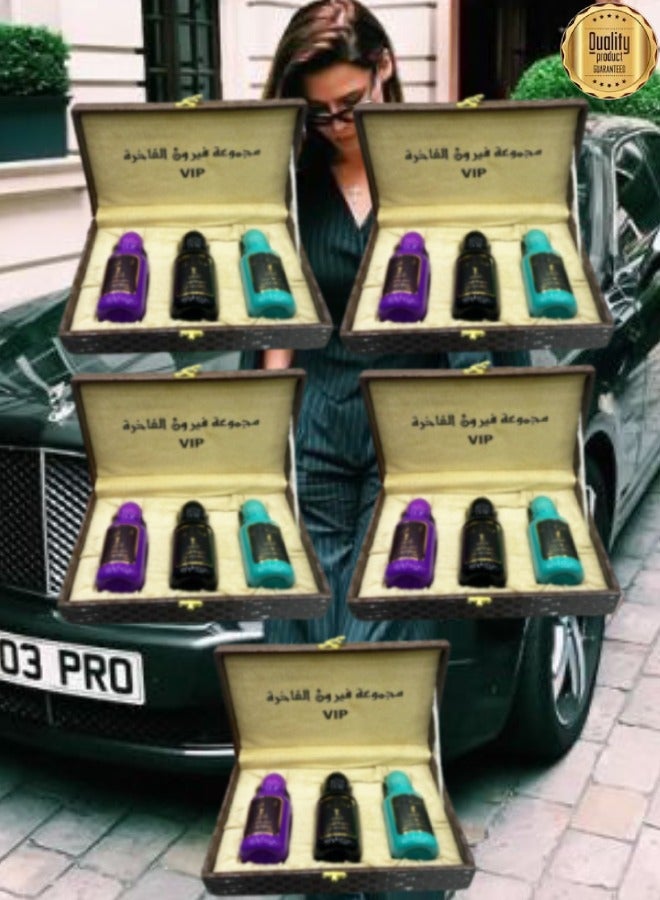 فيرونا 5 قطع مجموعة عطور فيرون الفاخرة في اي بي