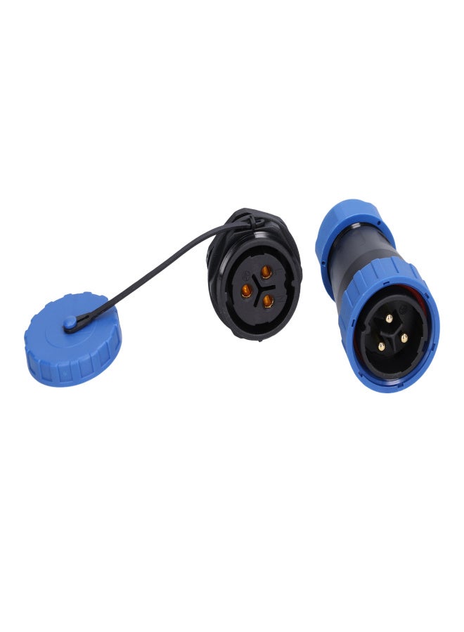 Waterproof Plug Socket Back Nut Aviation Power Connector Industrial Adapter 250V 45A LP28 - Image 2