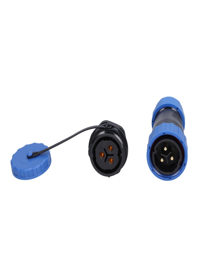 Waterproof Plug Socket Back Nut Aviation Power Connector Industrial Adapter 250V 45A LP28 - Image 1