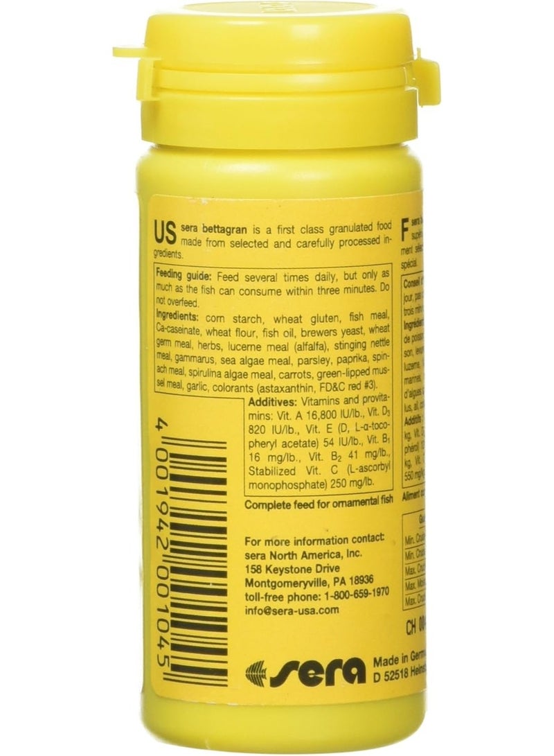 Sera - Bettagran Nature Fish Food 10g - Image 5