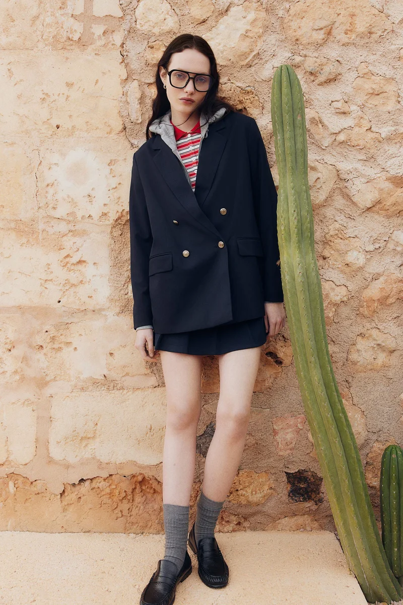 H&M Double-breasted blazer