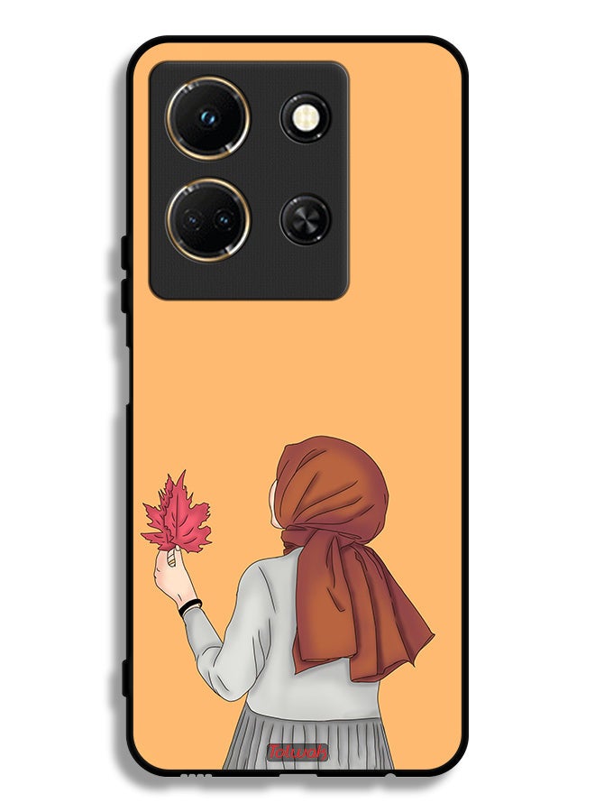 Tolwak Infinix Note 30 Protective Case Cover Holding Leaf - Image 1