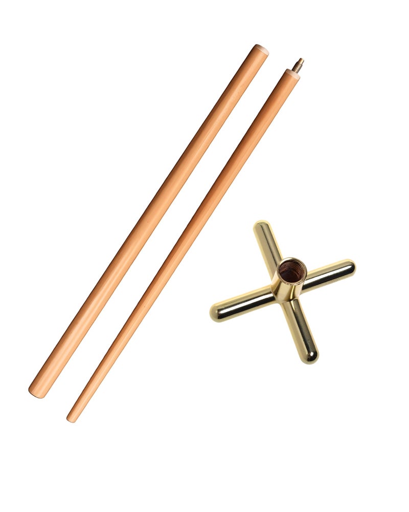 JBB Combo of Billiard Snooker Table Rest Cue Stick Half Joint & Rest Brass - 1 Pc - Image 2