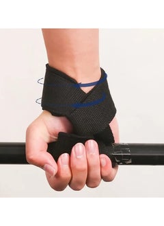 QSHOP Weight Lifting Tensioners Neoprene Padded Wrist Straps for Gym, Powerlifting, Deadlifting, Crossfit Straps for Men and Women Support Strength Training  - Image 3