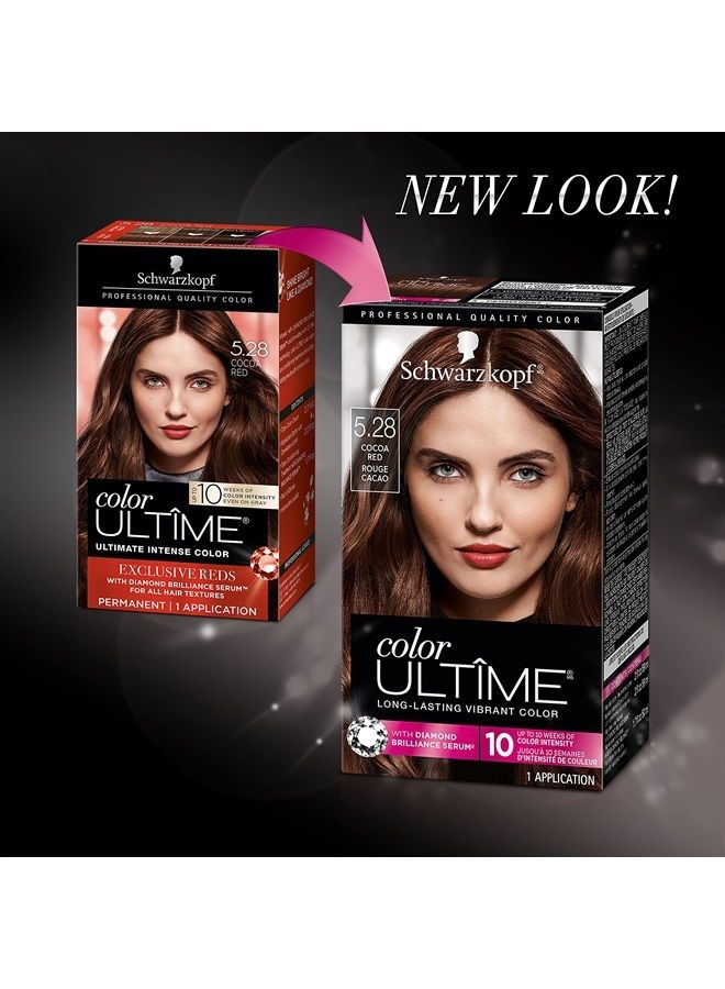 Schwarzkopf Color Ultime Hair Color Cream, 5.28 Cocoa Red (Packaging May Vary) - Image 2