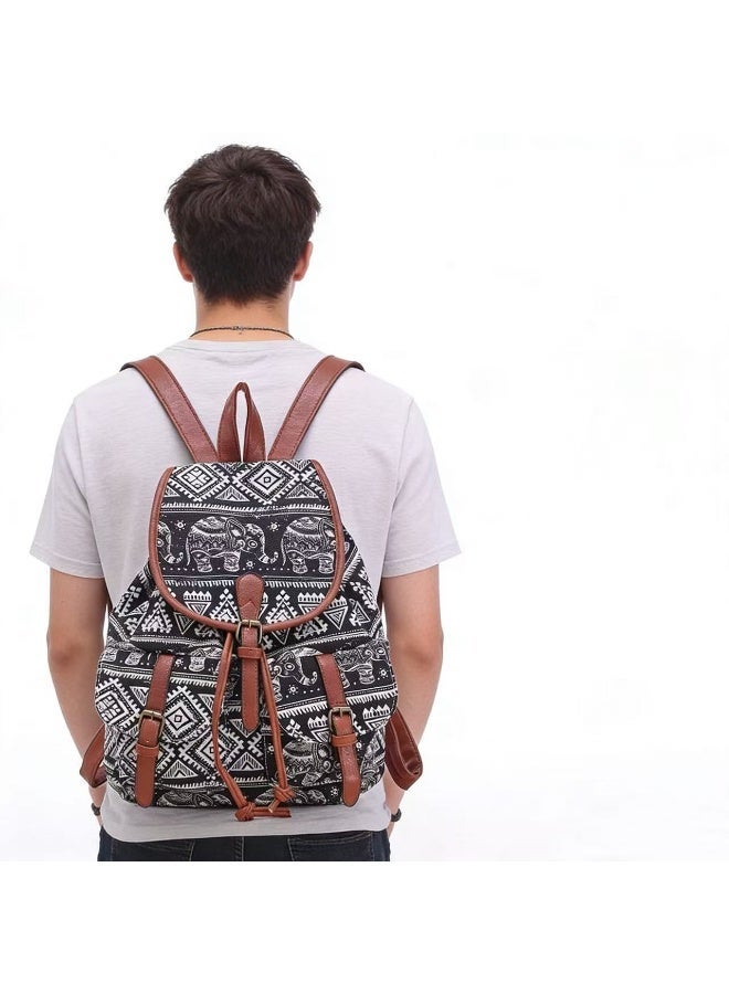 Goolsky Stylish Women's Casual Backpack -  Large Capacity Travel Backpack with Adjustable Shoulder Straps & Multiple Compartments, Secure Zipper Closure for School, Commuting, Work, Travel - Image 1