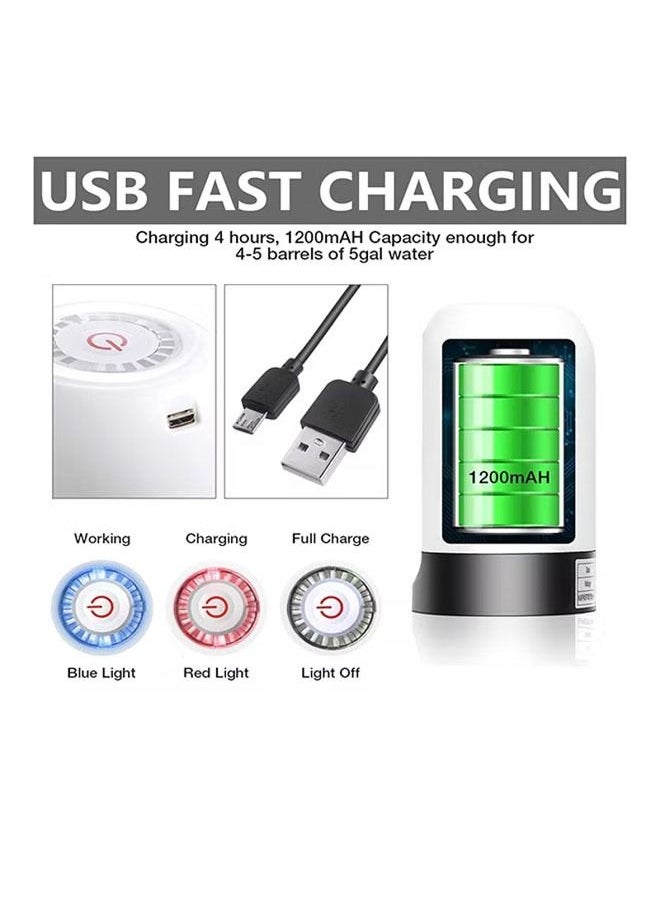 مي فازا موزع مياه كهربائي للمطبخ مضخة زجاجة مياه أوتوماتيكية مضخة مياه لشحن USB بنقرة واحدة موزع مضخة شراب التبديل التلقائي  - Image 5