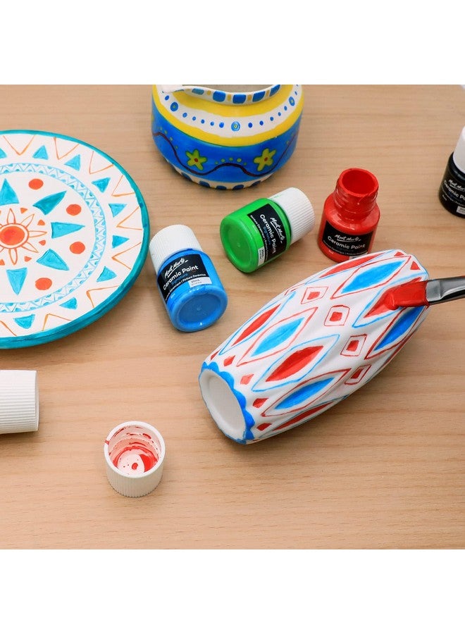 Mont Marte Mont Marte Ceramic Liquid Paint - 20ml, 6 Pieces (Multicolor)  - Image 4