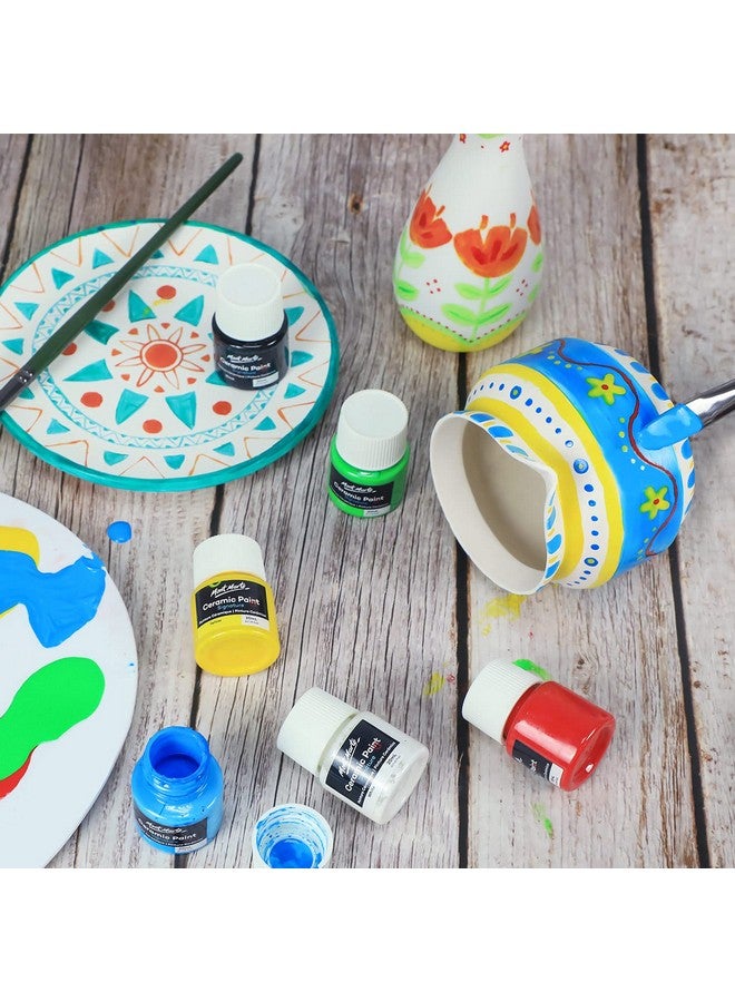 Mont Marte Mont Marte Ceramic Liquid Paint - 20ml, 6 Pieces (Multicolor)  - Image 3