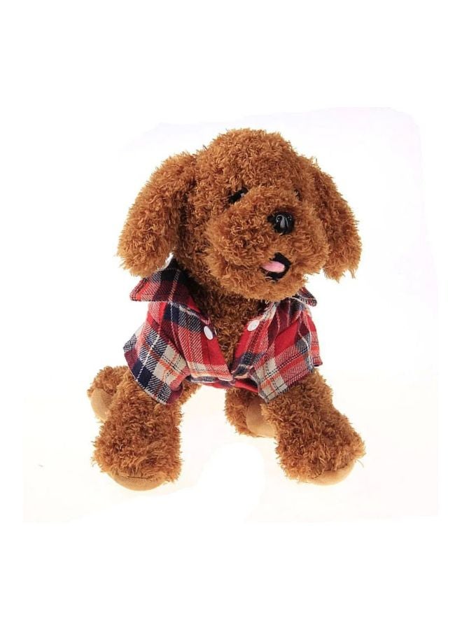 أوتاد كنزات صيفية عصرية بنقشة المربعات أحمر M - Image 5