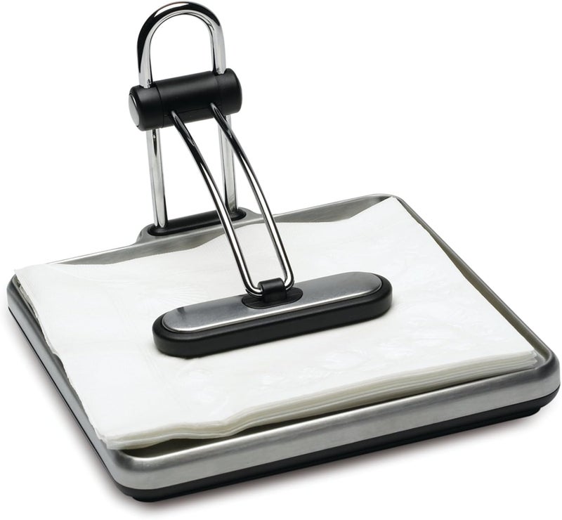 Simple Human Quick Grip Napkin Holder, Stainless Steel, Brushed - Image 2