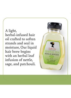 Camille Rose Camille Rose Herbal Tea leave in Hair Oil, with Jojoba and Lavender to Seal Moisture and Soften Strands, for all Hair Types, 9 fl oz  - Image 2