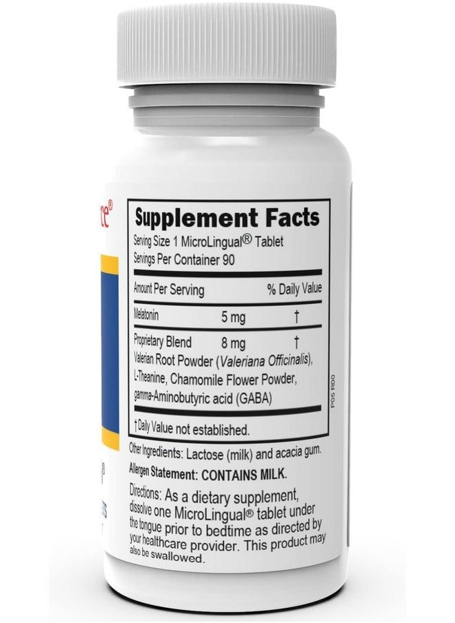 Superior Source Superior Source Super Slumber Helper - Melatonin Supplement with L-Theanine & Chamomile Flower Powder - Supports Healthy & Natural Sleep with Valerian Root Powder & GABA - 90 Instant Dissolve Tablets  - Image 2