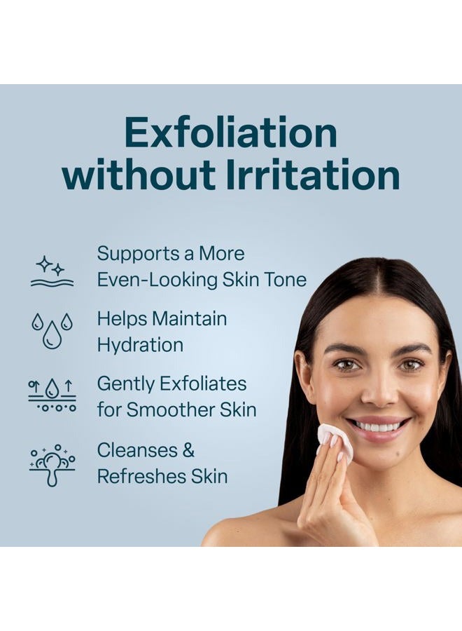 QRxLabs Glycolic Acid Toner - Exfoliating Anti-Aging Glycolic Acid Toning Solution for Face w/ 10% AHA, Witch Hazel, Hydrolyzed Rice Protein, Pomegranate & Ginkgo Biloba Extract - Anti Aging Toner - Image 2