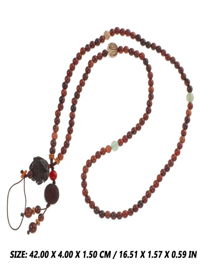 Hemobllo حبل هاتف Hemobllo مع قلادة مزخرفة بتصميم صيني حبل عنق للهاتف المحمول حزام معصم قلادة للمفاتيح والحقائب حاملة هاتف محمول متينة للتعليق - Image 2
