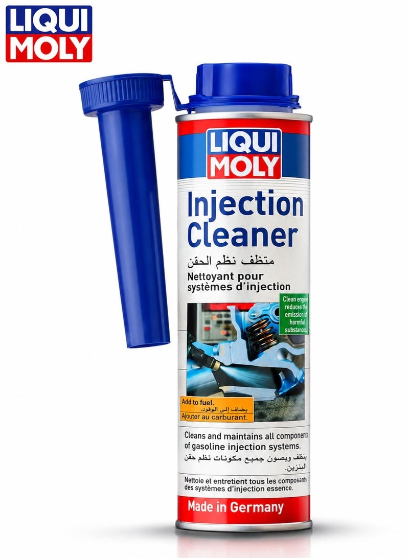 LIQUI MOLY Injection Cleaner 300ml Gasoline Fuel System Additive, Fuel Injector & Valve Deposit Cleaner, Engine Fuel System Treatment for Petrol Vehicles, Supports Smooth Engine Performance and Fuel System Care - Image 1
