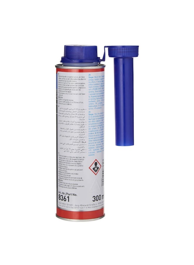 LIQUI MOLY Injection Cleaner 300ml Gasoline Fuel System Additive, Fuel Injector & Valve Deposit Cleaner, Engine Fuel System Treatment for Petrol Vehicles, Supports Smooth Engine Performance and Fuel System Care - Image 5
