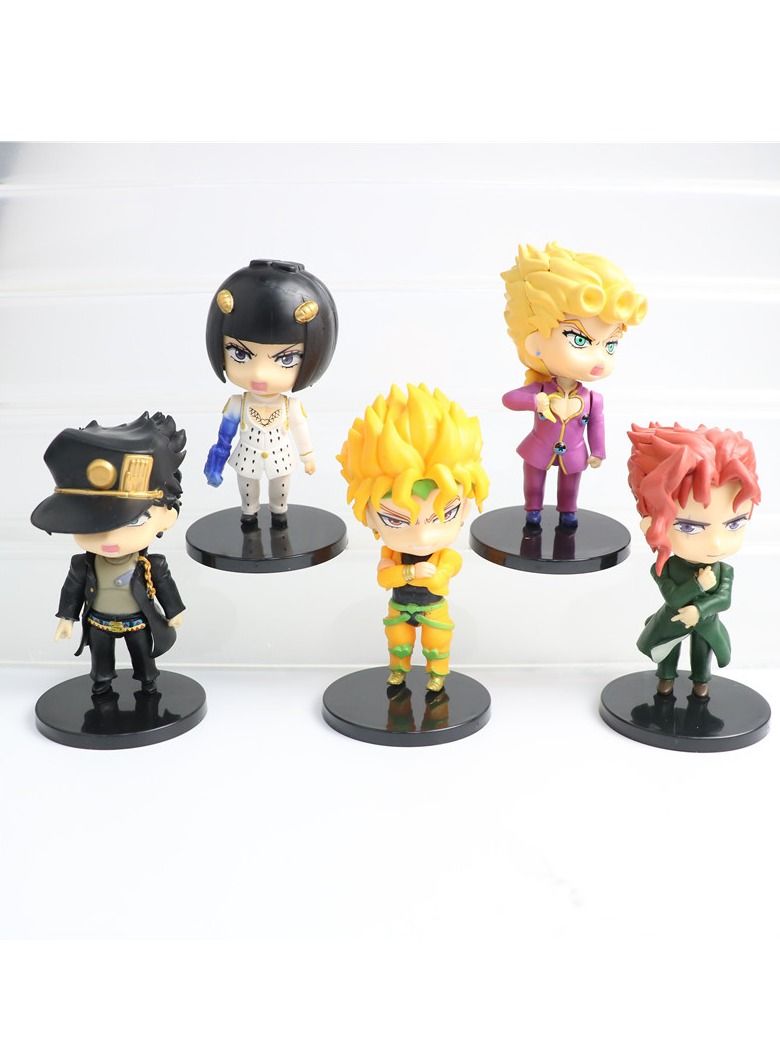 5 JoJo’s Bizarre Adventure Cute Q version handmade decorations  - Image 3