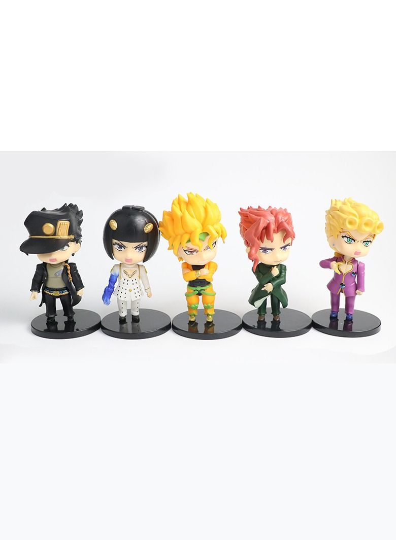 5 JoJo’s Bizarre Adventure Cute Q version handmade decorations  - Image 1