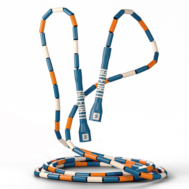 Sportbit Elite Beaded Jump Rope â€“ Adjustable for Kids & Adults, Durable Fitness Skipping Rope for Cardio, Gym, Home & Outdoor Workouts - Image 1