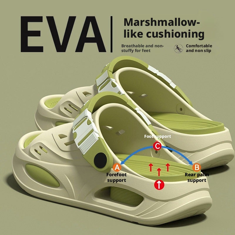 شباشب رجالي من EVA بدعم قوس ومقاومة للانزلاق - Image 4