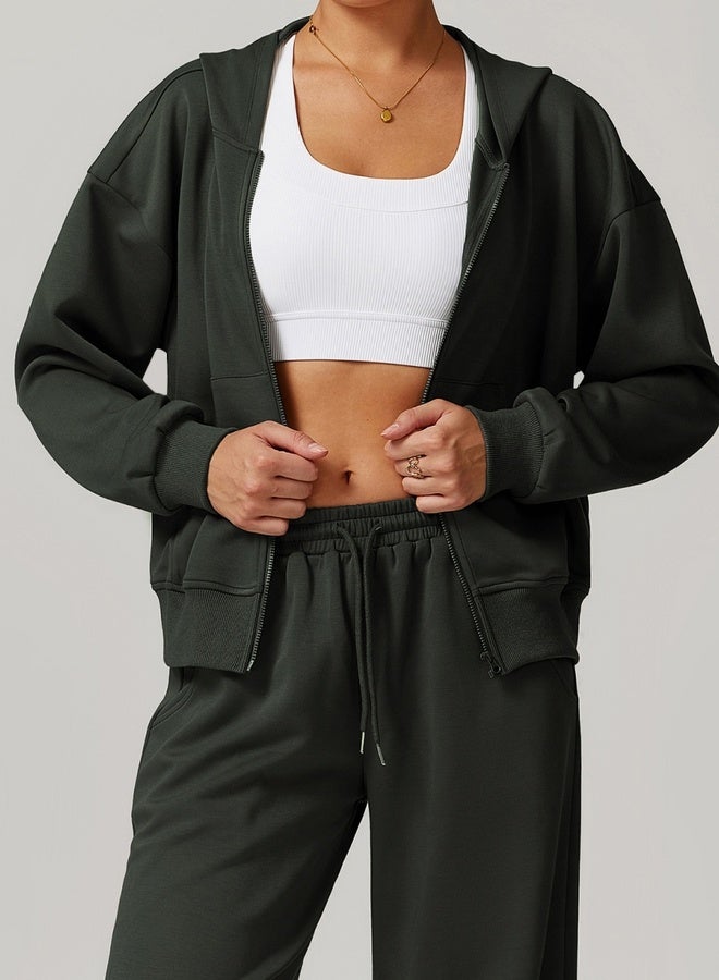 KAWN.YOGA Womens Light Loose Fit Jacket - Image 3