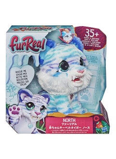 FurReal North The Sabertooth Kitty Interactive Plush Pet Toy 35+ Sound & Motion Combinations Ages 4 And Up  - Image 3