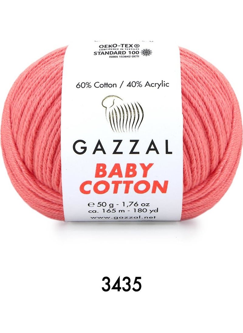 Gazzal Baby Cotton Amigurumi 50GR - Knitting Yarn 