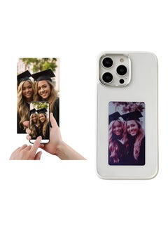 DIY E-Ink Phone Case for iPhone16 APP Operation Smart Photo Rear Projection Customiza Phone Case Instantly Display Photos On The Ink Screen Back Cover Personalize Your Phone case -White