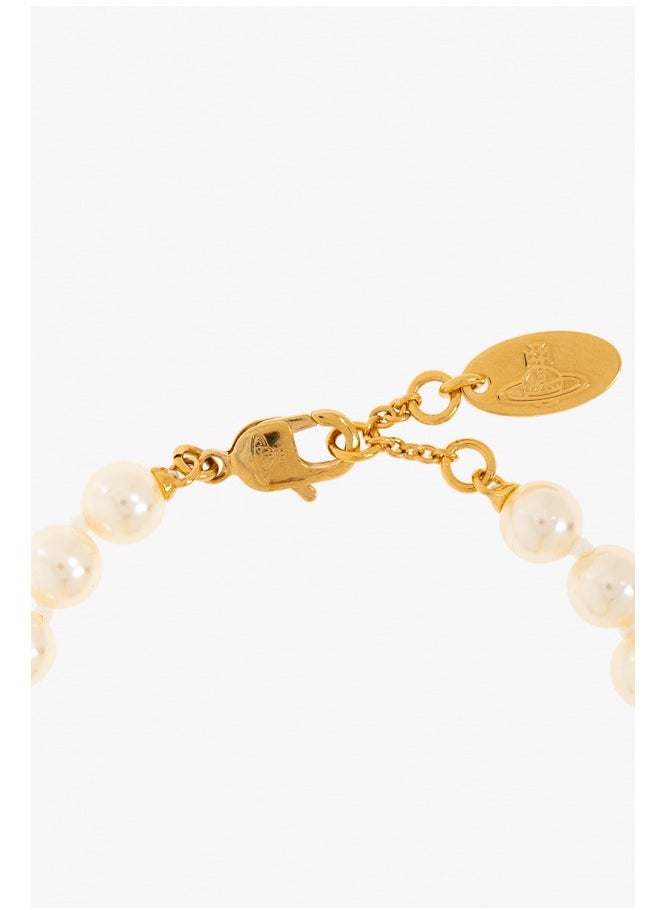 Vivienne Westwood Pin Pearl Saturn Bracelet  - Image 3