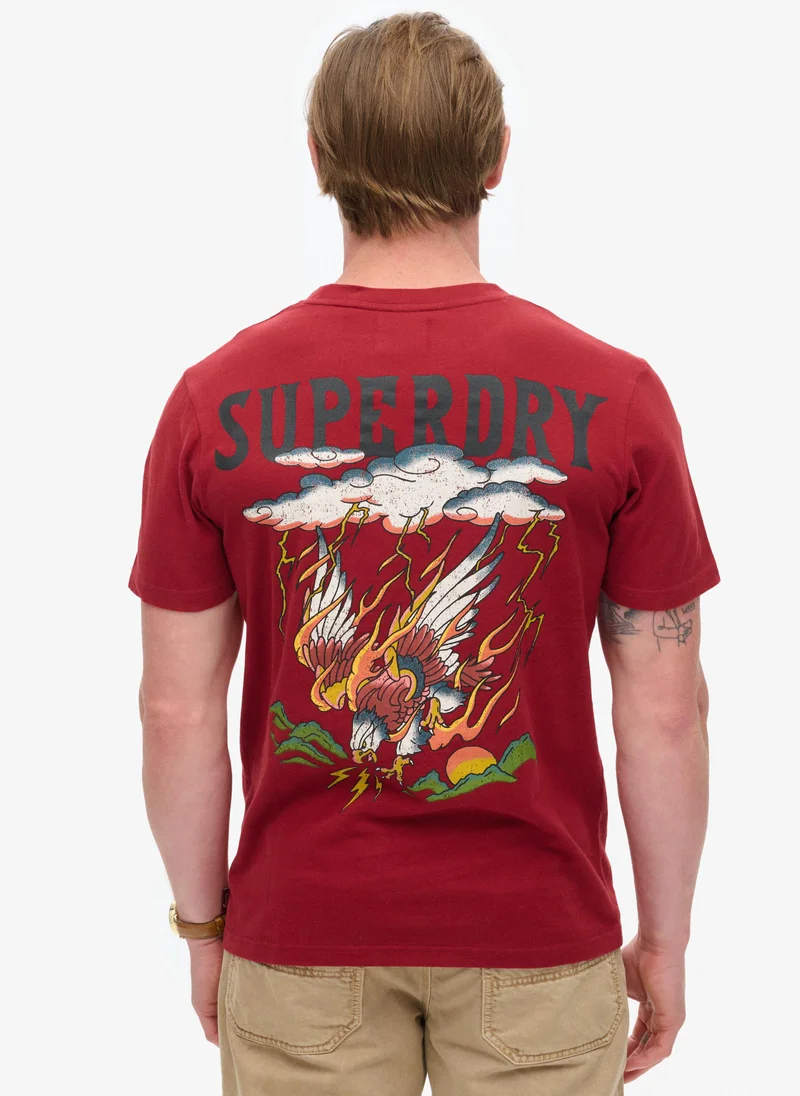Superdry Tattoo Graphic T Shirt