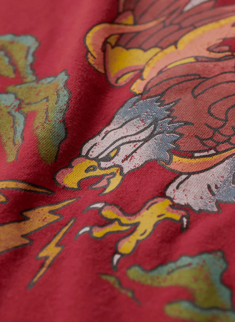 Superdry Tattoo Graphic T Shirt