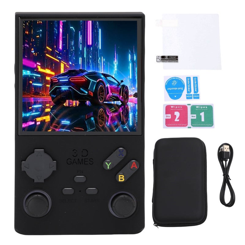 Handheld Game Console 4.0 Inch Toughened Glass Screen Unlimited Fun Retro Handheld Game Console - 45 Built In Emulators Portable Retro Gaming Console for Gaming On The Go - Image 1