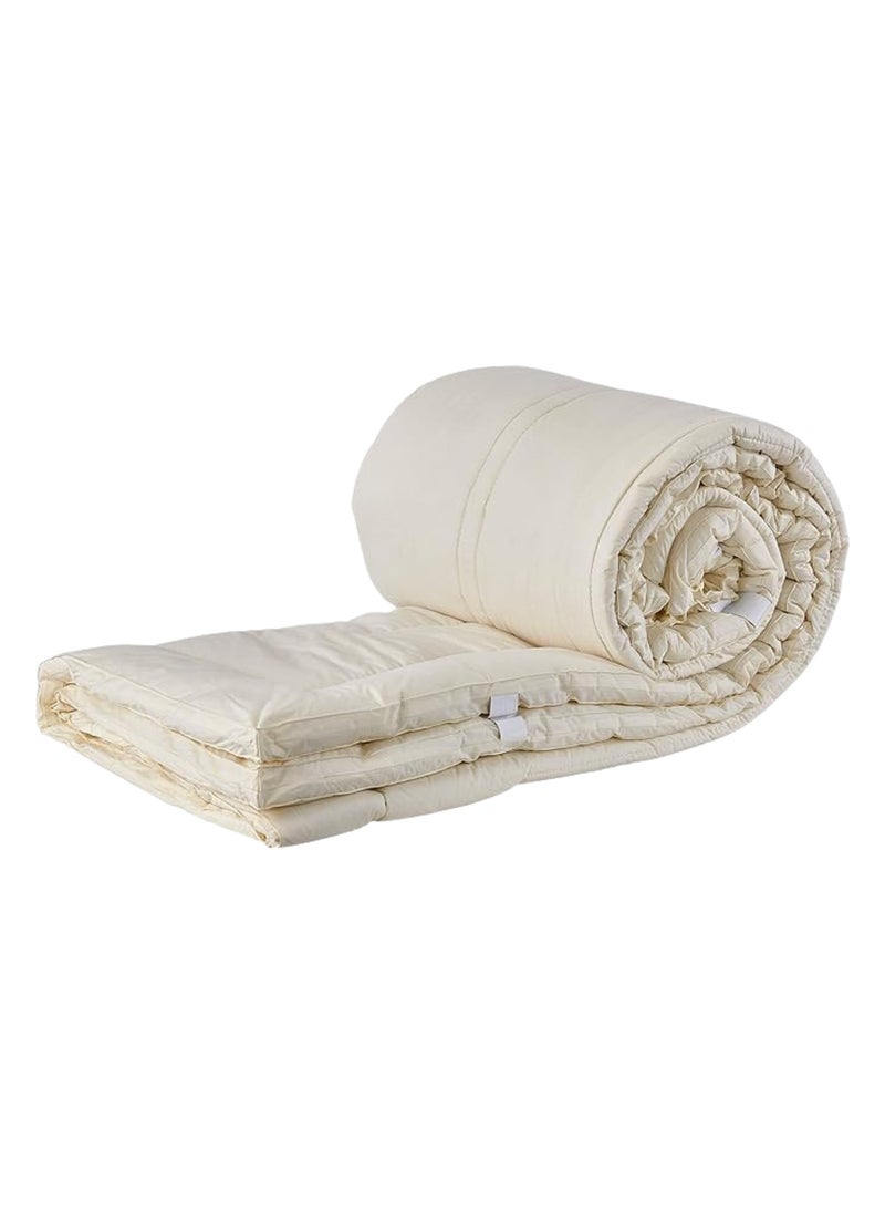 Sleep & Beyond Sleep  Beyond myPad 100 Washable Wool Mattress Pad 05 inch Thick Luxurious Comfort  Wool Fibers  Chemical Free  All Season Bedding Solution Long Lasting  Twin XL 39x81 inch 