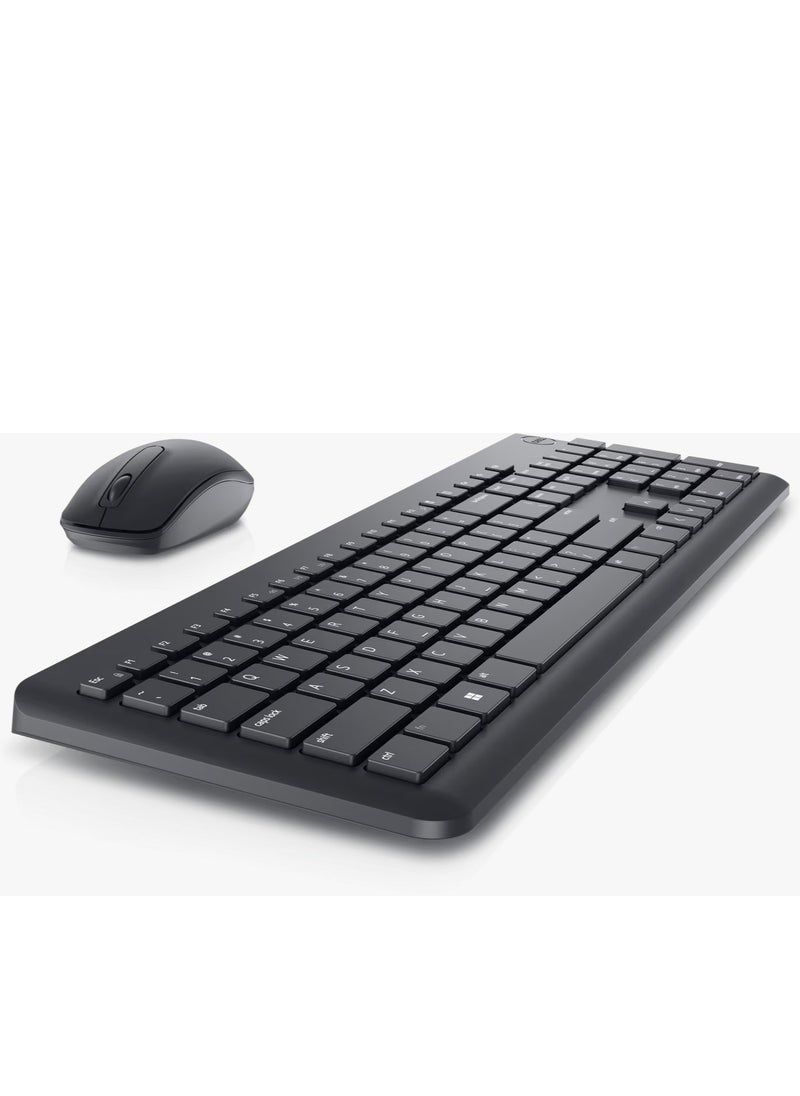 Generic - Enhance Your Workflow with Dell KM3322W Wireless Keyboard,Seamless Typing Experience Dell KM3322W Wireless USB Keyboard and Mouse Combo, Anti-Fade - Image 1